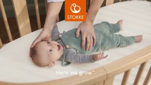 Nôi Cũi Stokke Sleepi V3 gỗ sồi cao cấp điều chỉnh độ cao đáy nôi bánh xe xoay và khóa chống trượt cho bé 0 - 5 tuổi - Stokke Sleepi Bed V3