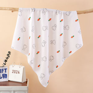 Pure Cotton Swaddle Blanket for Newborn Babies Anti-startle Wrap Single Layer Delivery Room Baby Wrap Cloth Swaddle Blanket