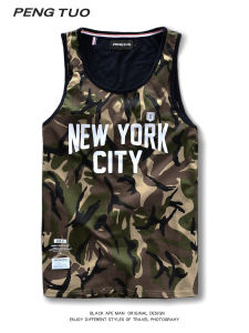 Áo Ba Lỗ Cotton Mùa Hè Cho Nam Áo Thun Thể Thao Không Tay Dáng Rộng in Họa Tiết Hoa Cỏ Thời Trang Mùa Hè Cho Cặp Đôi