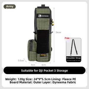 HIKEMAN | DJI Pocket 3/4 Portable Protective Sling Bag