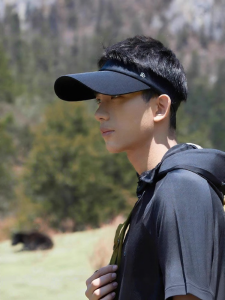 Men Large Brim Anti-UV Hollow Sun Hat