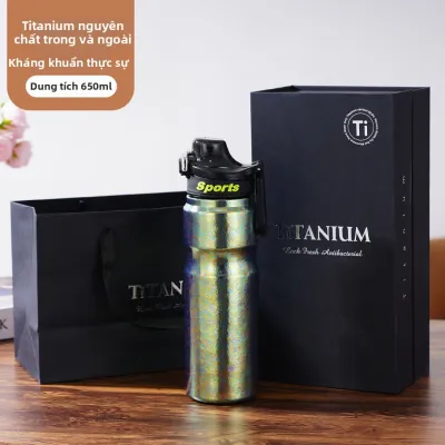 Bình Giữ Nhiệt Titanium Đôi Tường Chân Không
