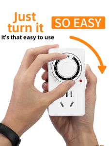 CHUANGXINZHE | Household Mechanical Timed Switch Outlet Automatic Power Off