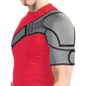 Shoulder Brace - Adjustable Support Sleeve for Torn Rotator Cuff AC Joint Shoulder Stability & Compression -Fit Left or Right