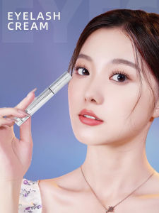 Kaqili Silver Fiber Mascara Womens Base Coat Long-lasting Waterproof Sweatproof Curling Thickening Non-smudging Eyelash Mascara