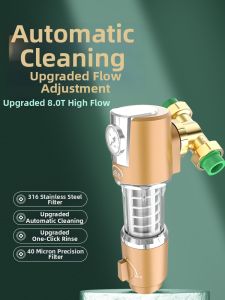 Automatic Backwash Pre-filter Home Whole House Water Filter