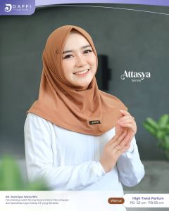 Attasya Daffi Hijab (Chat Untuk Warna Ready) Sport Olahraga Terbaru Jersey High Twist Parfume Jilbab Instan Kerudung Pashmina Berkualitas Best Seller Sporty