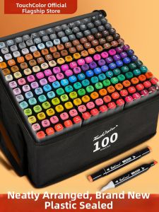 Touch Color | Student Use Double-Tipped Marker Set 100 Colors