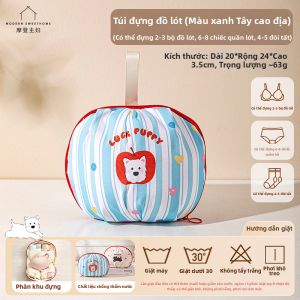 MODERN SWEETHOME | Túi Đựng Quần Áo Trong Suốt 3-trong-1 Dành Cho Du Lịch