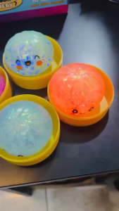 Bánh Bao Squishy Kim Tuyến Trân Châu Bóp Xả Stress Mềm Mại TPR Đồ Chơi Trẻ Em Hot Trend Slime