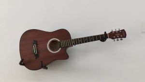 PLAYOU Wall Mount Slatwall Horizontal Electric Guitar Holder & Bass Stand Rack Hook Guitar Bracket with Screw Set