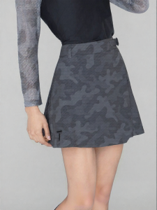 EUROPEAN TOUR | Cooling Sun Protection Camouflage Print Skirt