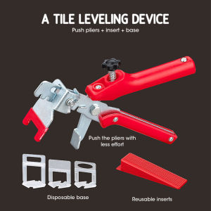Wall Tile Leveling System Leveler Clip Spacers Plier Floor Installation Tile Alignment Tool For Tile Thickness 3-12mm
