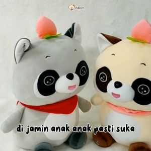 Boneka Panda Sit Couple Duduk Lucu Hakuna Matata Series Cocok untuk Mainan Anak Kecil by Istana Boneka