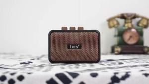 IRIN | IRIN AG-01 5W Electric Guitar Speaker Desktop Speaker Clean and Overdrive 2 Sound Effects Support BT/Headphone Connection
