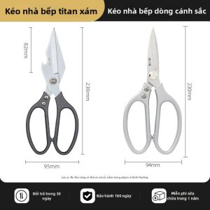 Zhang Xiaoquan | Kéo Bếp Cắt Xương Gà Titanium Sắc Bén Không Gỉ