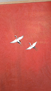 Lukisan modern minimalis ukuran 120cm x 80cm sudah tinggal pajang dekorasi rumah kamar tidur / ruang tamu /kantor dll.