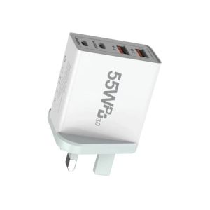Sạc Nhanh USB 55W 65W Chuẩn AU Với Cổng Type-C Cho Xiaomi Redmi iPhone Samsung - Sạc Tường PD Sạc Nhanh