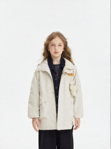 Comfortable and Stylish 3D Teddy Bear Hood Kids Jacket