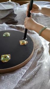 Tea Table Small House Modern Simplicity Small Round Table Side Table Homestay Furniture Set