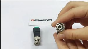 Grosir 10pcs KONEKTOR JACK DC BNC Male CCTV CONNECTOR untuk Balun Audio Video Camera CCTV BNC
