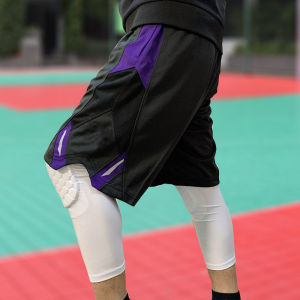 New Basketball Shorts for Men Loose Fit Quick Dry Large Size Sports Five-Quarter Fitness Ball Pants Comfortable Breathable