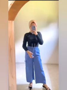 Celana Wanita Cargo Jeans & Boyfriend Kulot: Tips dan Rekomendasi
