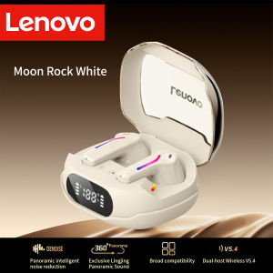 Lenovo | Lenovo TG101 Gaming Headset Bluetooth6.0 Wireless Earphone Low Latency Noise Reduction Esport Headphone Original Version Lenovo
