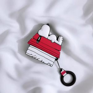 Cartoon Snoopy House 3D Soft Silicone Protective Casing Shockproof Cover Compatible For Apple AirPods 1 2 3 Pro Pro2 4(NEW)