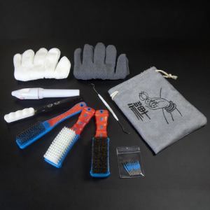 Pig Bristle Steel Nanofiber Variety Set Brushes