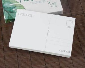 Single-Sided Blank Postcard Photo Paper Inkjet Printing Paper Hand Painted Sketch Watercolor Lead Homemade Greeting Card