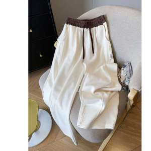 Quần Ống Rộng Ống Đứng Mùa Hè Cỡ Lớn Mới Màu Sắc Cắt May Quần Thường Ngày Cho Nam Quần Ống Rộng Thoải Mái