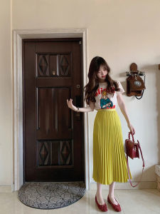 QINGMUZI | Versatile High-end Summer Two-Piece Dress Suite