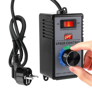 AC Motor Speed Controller 120V 15A 4000W with Overload Protection LED Display Fan Speed Controller Electronic Voltage Regulator