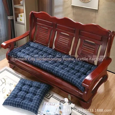 MOLORE | Three-seat Thick Wooden Sofa Cushion