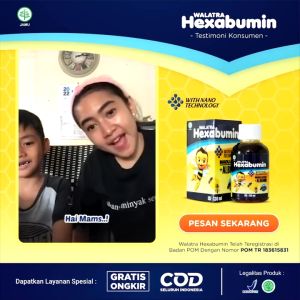 Vitamin Anak Penambah Daya Ingat Mencerdaskan Otak Anak Vitamin Otak Anak Vitamin Pintar Bicara Anak dengan Hexabumin Madu Plus Albumin 130ml