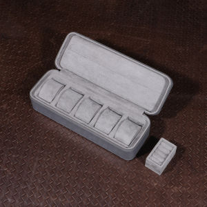 High-End Watch Storage Box Travel Portable Multi-Watch Position Mechanical Watch Box Packaging Velvet Interior Environmentally Friendly