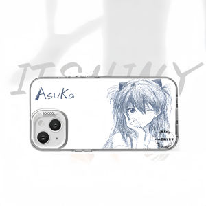 EVA Unit-1 Phone Case Gradient Color Shockproof Hard Shell for Apple Huawei Xiaomi Redmi Honor OnePlus Ace5 Silicone Protective Cover