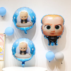 18 inch baby boss balloon wedding decoration balloon children birthday decoration aluminum film balloon party supplies festival  partyneeds birthday decor anniversary balloon partysupplies events decor DIY