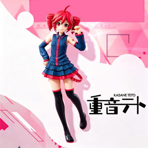 Bandai | 2026 Original Bandai Utau Kasane Teto Premium Chokonose Action Figure PVC Model Collection Anime Figurine Kawaii Birthday Gift
