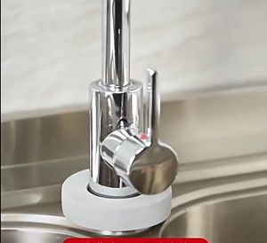 Johor Seller | Japanese PVA Absorbent Sponge Soft Splash-proof Compact Fast Drying Faucet Splash Catcher for Kitchen Bathroom Sink