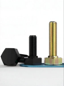 qd | 8.8 Grade Color Zinc 10.9 Grade Black High Strength Full Thread Hexagonal Bolt