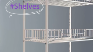 Supermarket Shelves Snack Shelf Grocery Rack 3/4/5 Layers Display Rack For Store Kitchen Store Rack
