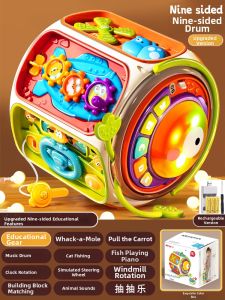 KAKABEIER | Educational Rhythmic Drum Toy for Babies 6-12 Months