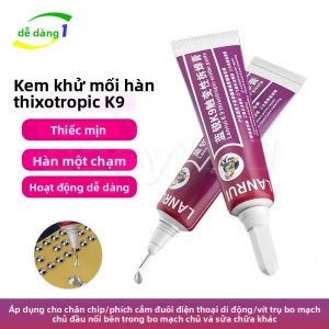 Keo Khử Lưu Huỳnh LanRui K9 15ml Dạng Thixotropic Dùng Cho Sửa Chữa Chân Cắm Mạch Chủ Hàn Pin.
