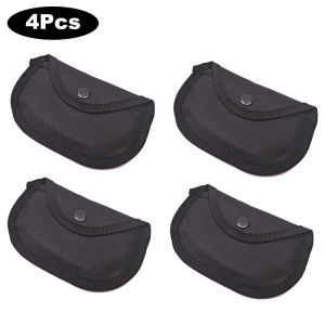 2/4Pcs Waist Pouch Finger Tiger Protection Bag Iron Four-finger Cloth Cover Shockproof Soft Lining Fist Ring Hanging Buckle Bag