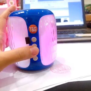 Loa bluetooth TG611 có LED RGB đẹp âm thanh hay bass mạnh mẽ pin lâu không thấm nước