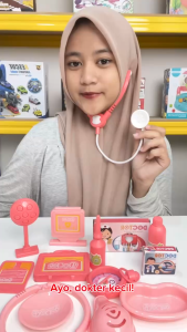 Mainan Anak TDC-006 FUN MEDICAL PLAY TOYS DOCTOR SET Mainan Dokter Dokteran Set Mainan Peran Simulasi Dokter Anak Mainan Anak Perempuan - Mainan Anak Laki Laki