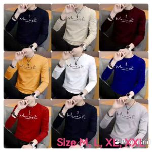 Diskon Sweater Keren Kaos Pria Distro Maweishi Sweatshirt Cowo Elegan Crewneck Trendy Sweter Kasual