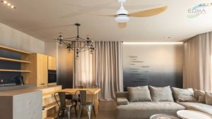 Mt Edma 56In Piccolo - Kipas Lampu Gantung Plafon - Remote Control